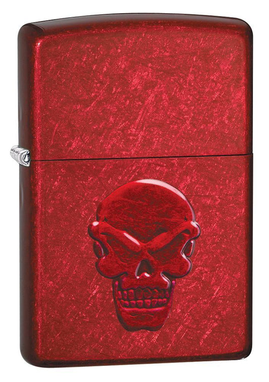 Zippo Doom Candy Apple Red Pocket Lighter Zippo