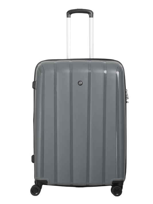 Echolac Grey Pacifica Large Hard Case Checked Luggage ECHOLAC