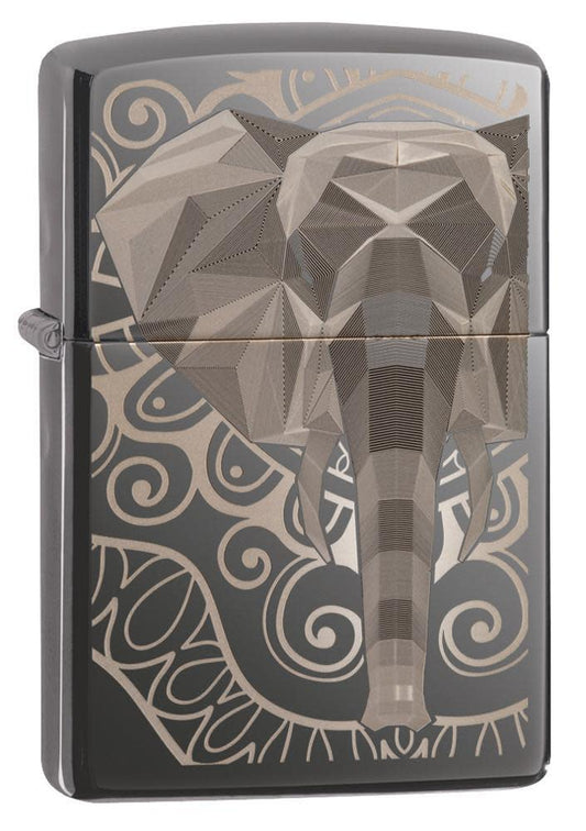 Front shot of Elephant Fancy Fill Design Black Ice?« standing at a 3/4 angle