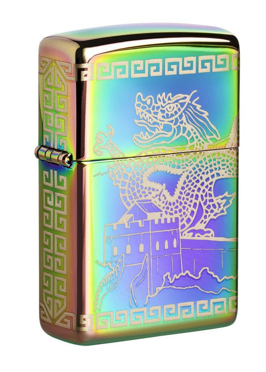 Zippo Great Wall of China Multi Color Pocket Lighter Zippo