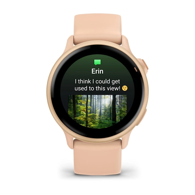 Garmin vivoactive® 6 Metallic Pink Dawn with Pink Dawn Band GARMIN