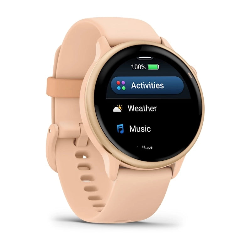 Garmin vivoactive® 6 Metallic Pink Dawn with Pink Dawn Band GARMIN