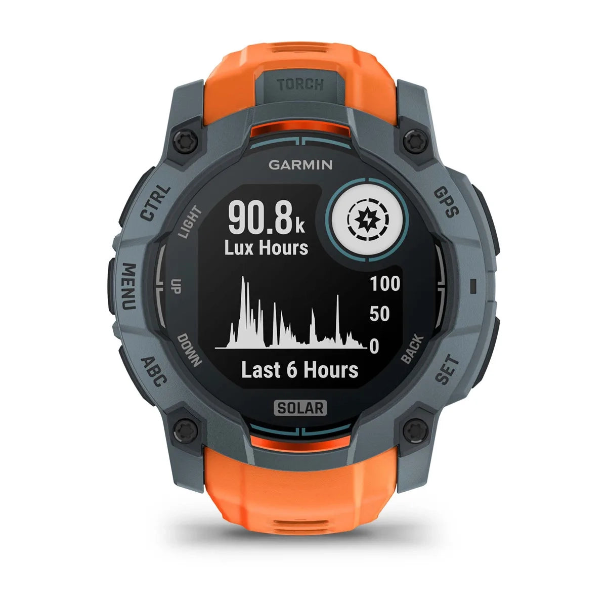 Garmin Instinct 3 – 50 mm, Solar Twilight with Solstice Band GARMIN