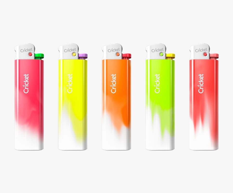 Original Candy Disposable Pocket Lighter Pack of 25 Cricket Lighters India