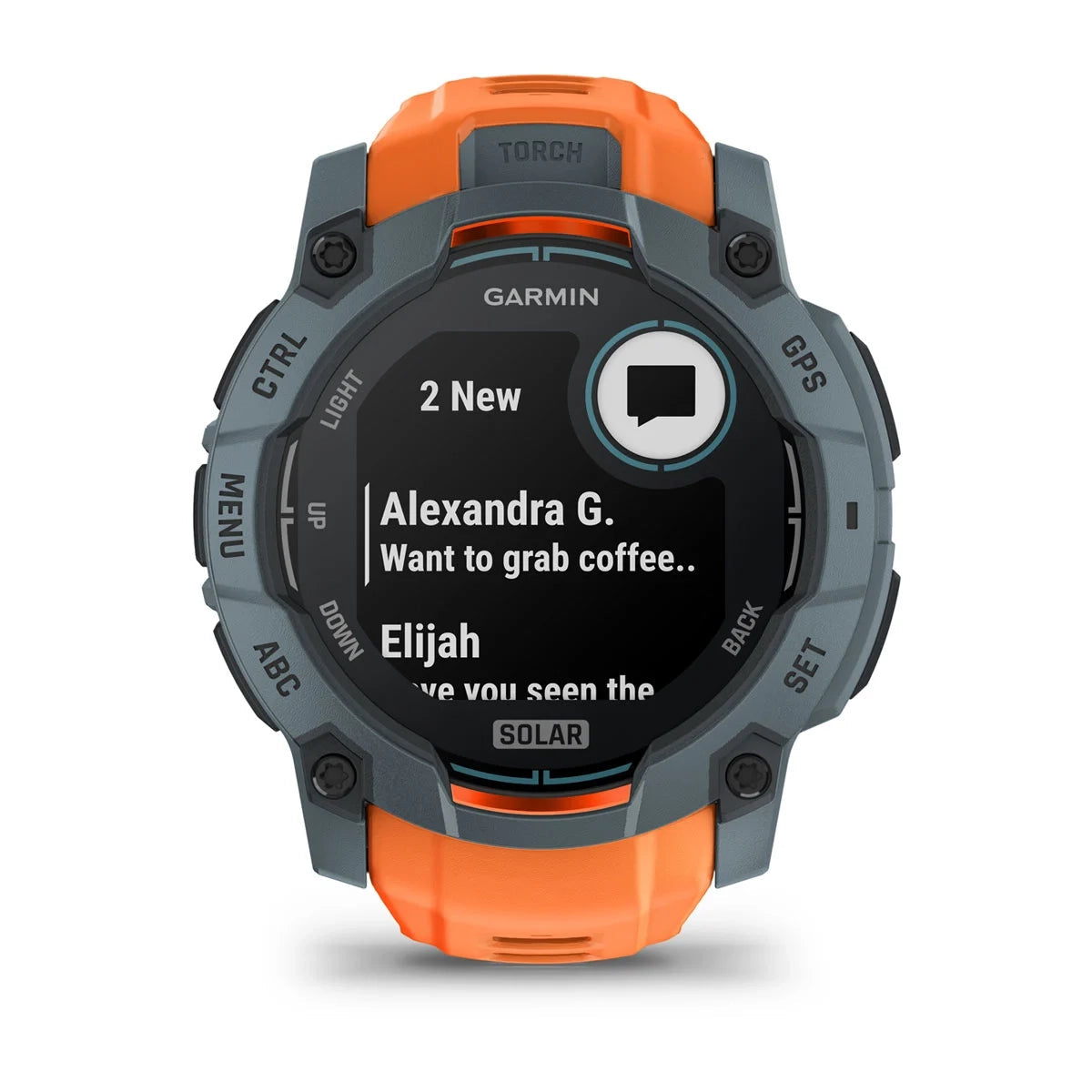 Garmin Instinct 3 – 50 mm, Solar Twilight with Solstice Band GARMIN