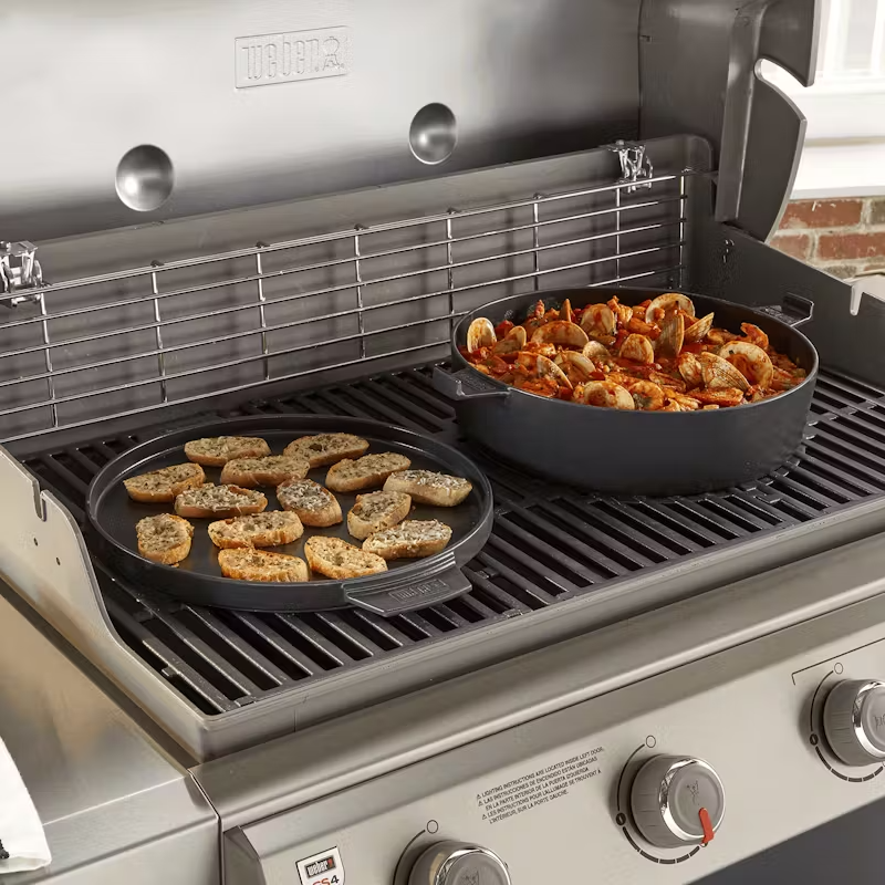 Weber Dutch Oven Duo- Built for Gourmet BBQ System cooking grates WEBER