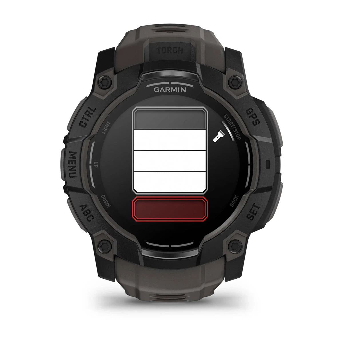 Garmin Instinct 3 – 50 mm, AMOLED Black with Charcoal Band GARMIN