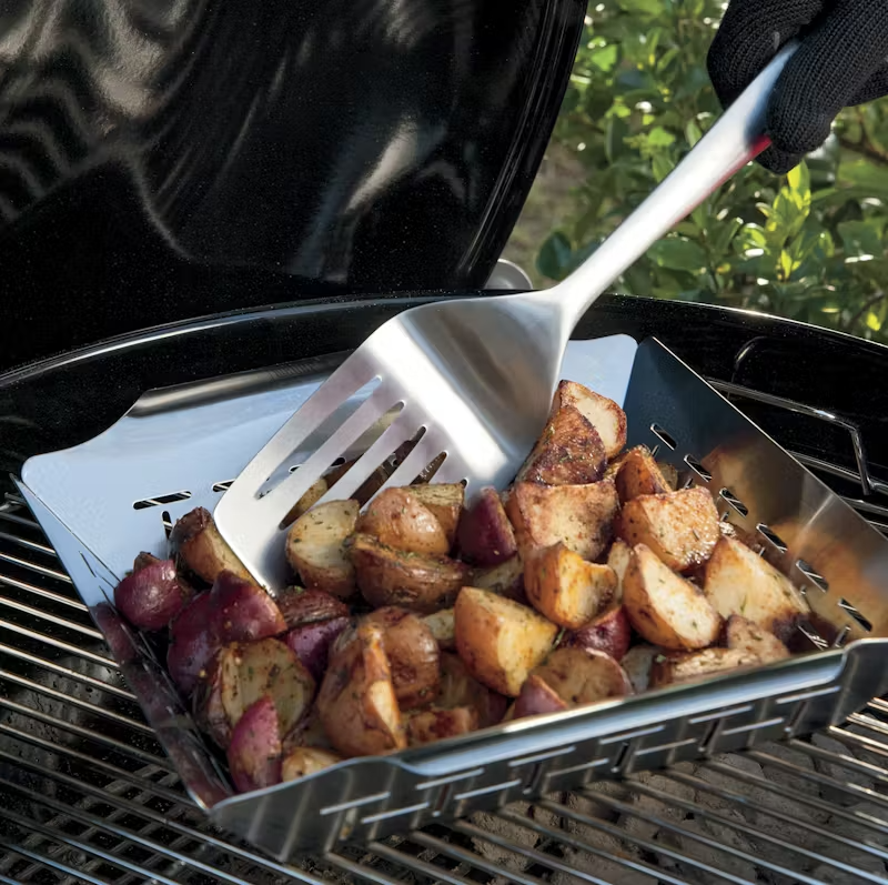 Weber Large Vegetable Basket (Stainless Steel) WEBER