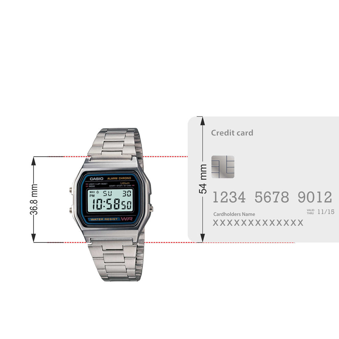 CASIO A-158WA-1 CASIO
