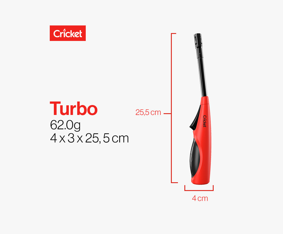 Kitchen Utility Gas Lighter Turbo Refillable 1Pc Cricket Lighters India