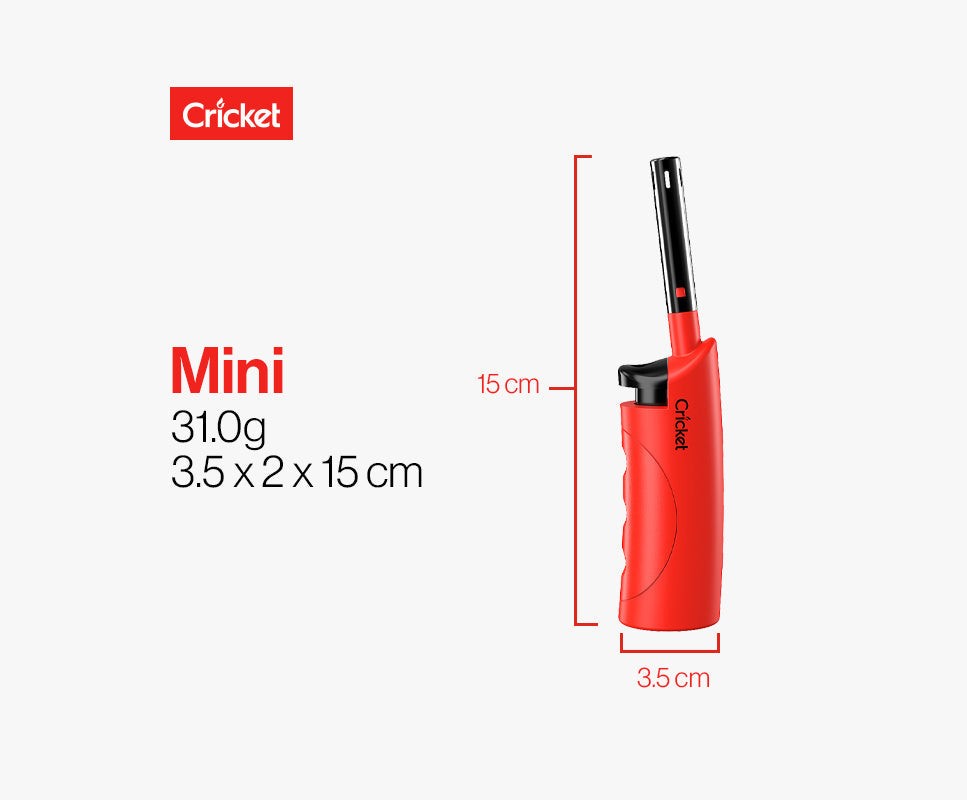 Kitchen Utility Gas Lighter Mini (1Pc) Cricket Lighters India