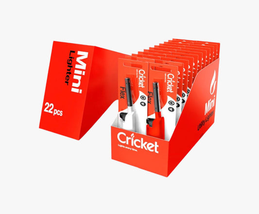 Kitchen Utility Gas Lighter Mini Pack of 22 Cricket Lighters India