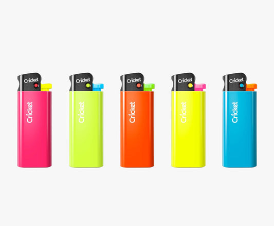 Mini Fluorescent Disposable Pocket Lighter, Pack of 500 Cricket Lighters India