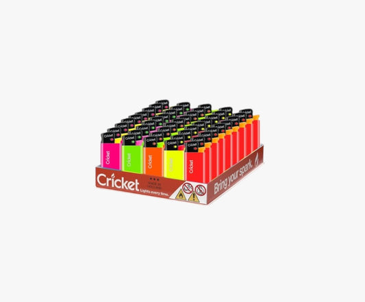 Mini Fluorescent Disposable Pocket Lighter, Pack of 50 Cricket Lighters India