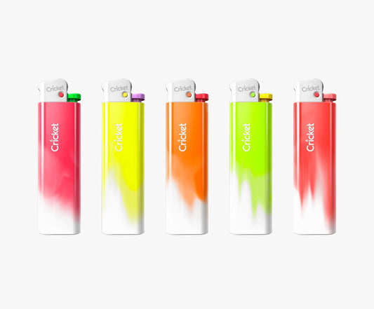 Original Candy Disposable Pocket Lighter Pack of 5 Cricket Lighters India