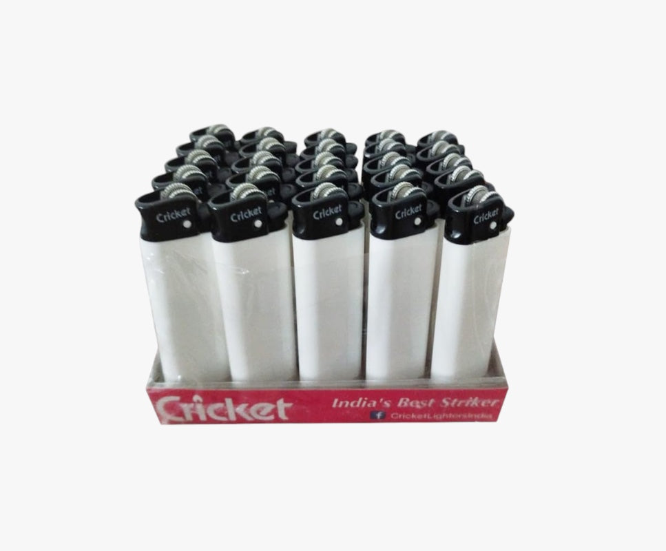 Original Naked Disposable Pocket Lighter Pack of 25 Cricket Lighters India