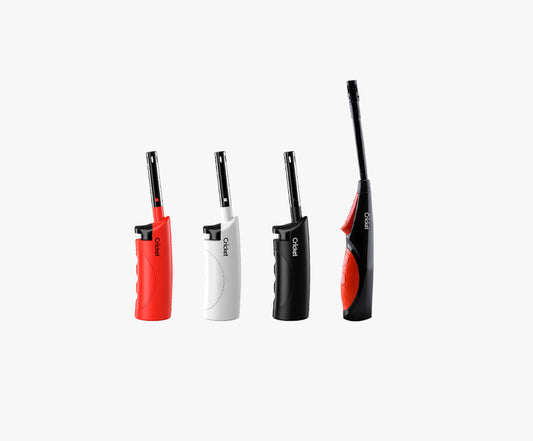 Kitchen Utility Gas Lighter Combo Pack (3 Mini & 1 Turbo) Cricket Lighters India