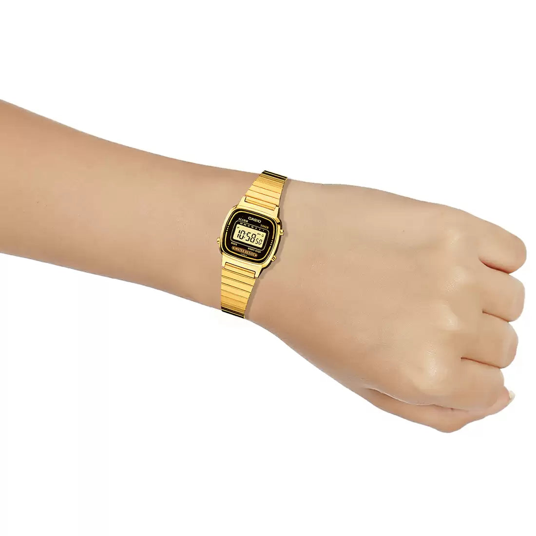 Casio VINTAGE COLLECTION LA670WGA-1DF - D124 Gold Digital - Women's Watch CASIO