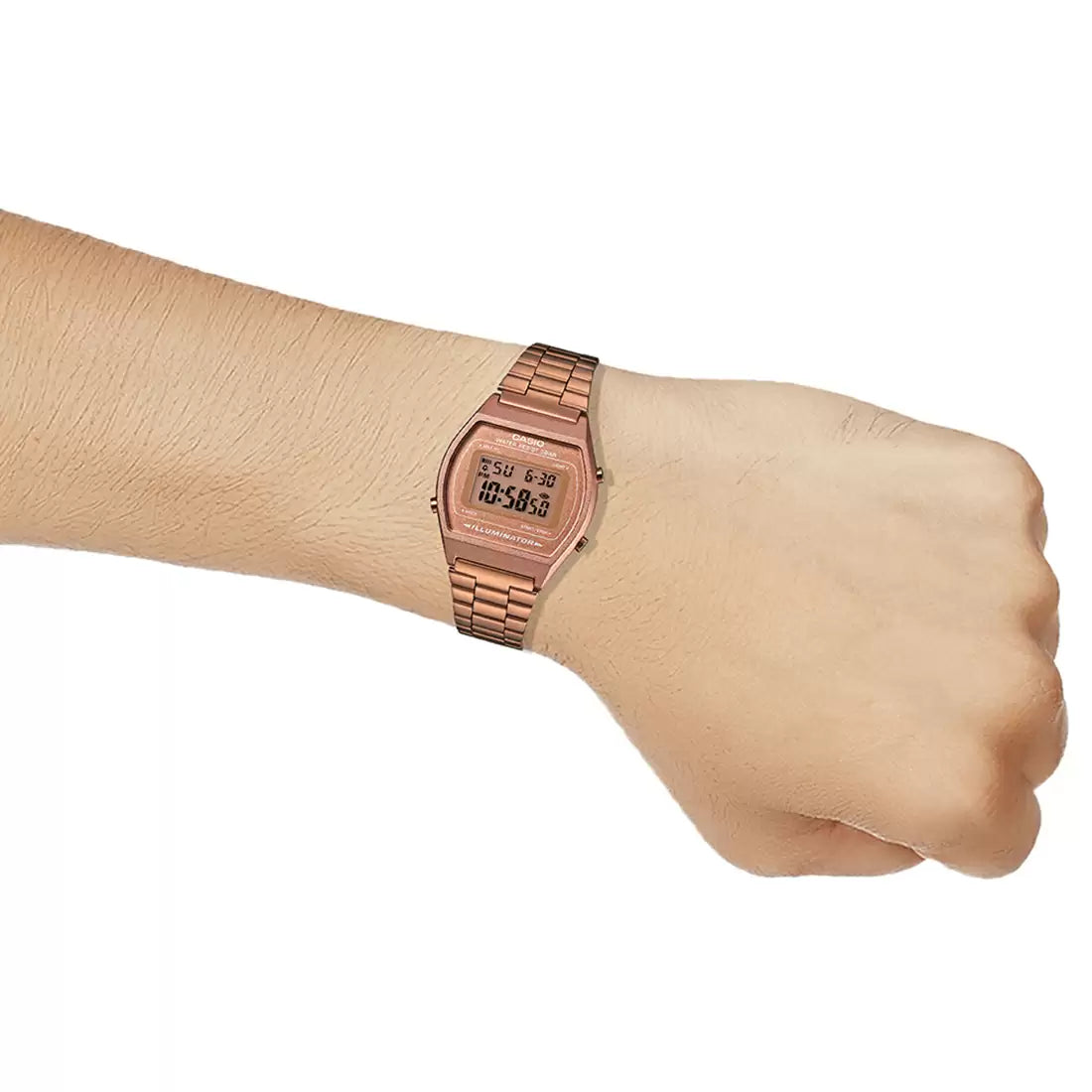 Casio VINTAGE COLLECTION B640WC-5ADF - D128 Rose Gold Digital - Unisex Watch CASIO