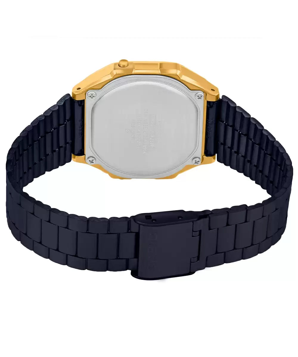 Casio VINTAGE COLLECTION A168WEGB-1BDF - D148 Black Digital - Unisex Watch CASIO