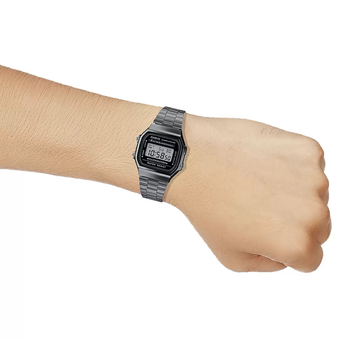 Casio VINTAGE COLLECTION A168WGG-1ADF - D181 Grey Digital - Unisex Watch CASIO