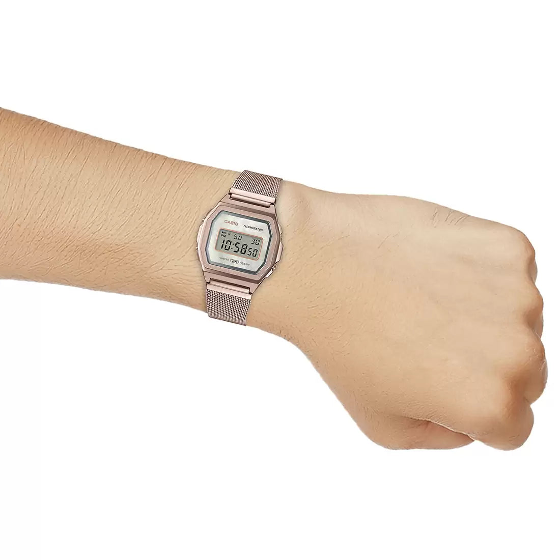 Casio VINTAGE COLLECTION A1000MCG-9EF - D195 Rose Gold Digital - Unisex Watch CASIO