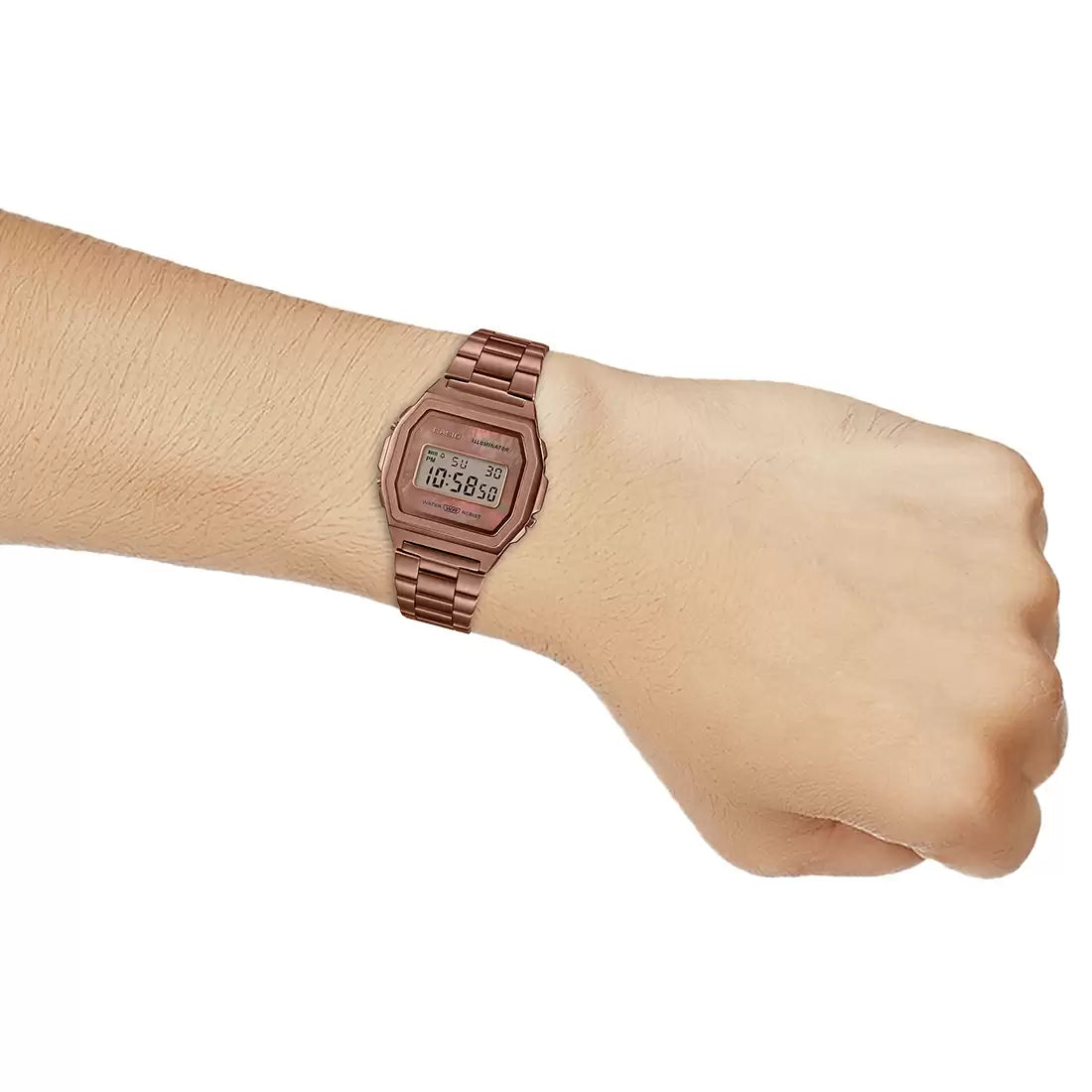 Casio VINTAGE COLLECTION A1000RG-5EF - D197 Rose Gold Digital - Unisex Watch CASIO