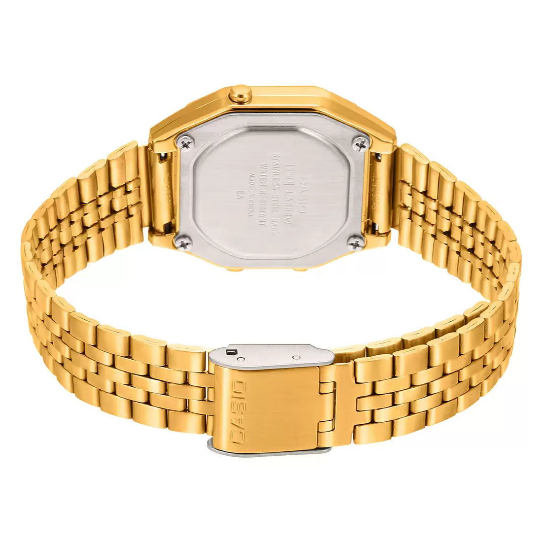 Casio VINTAGE COLLECTION LA680WGA-1BDF - D205 Gold Digital - Women's Watch CASIO