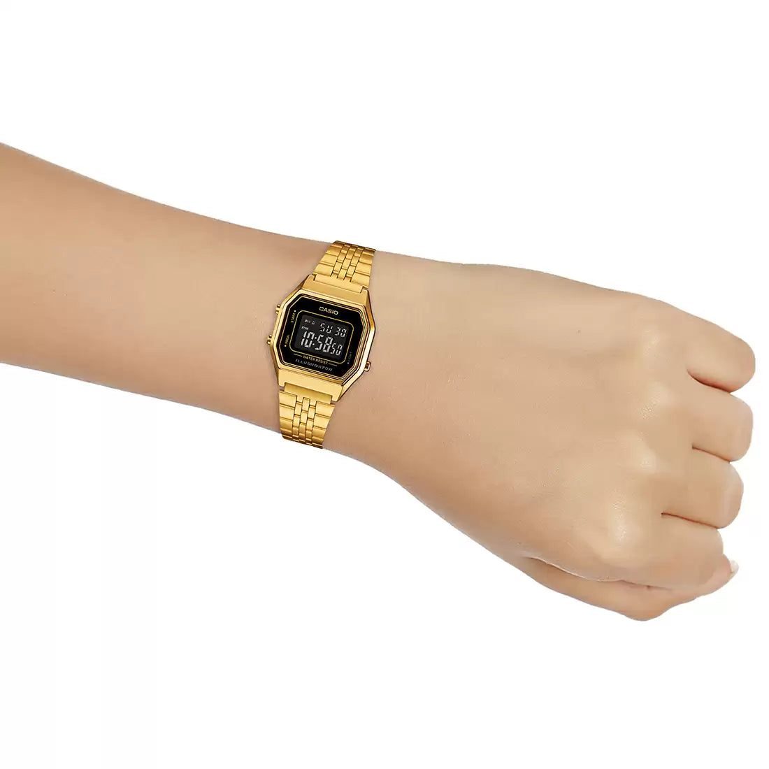 Casio VINTAGE COLLECTION LA680WGA-1BDF - D205 Gold Digital - Women's Watch CASIO