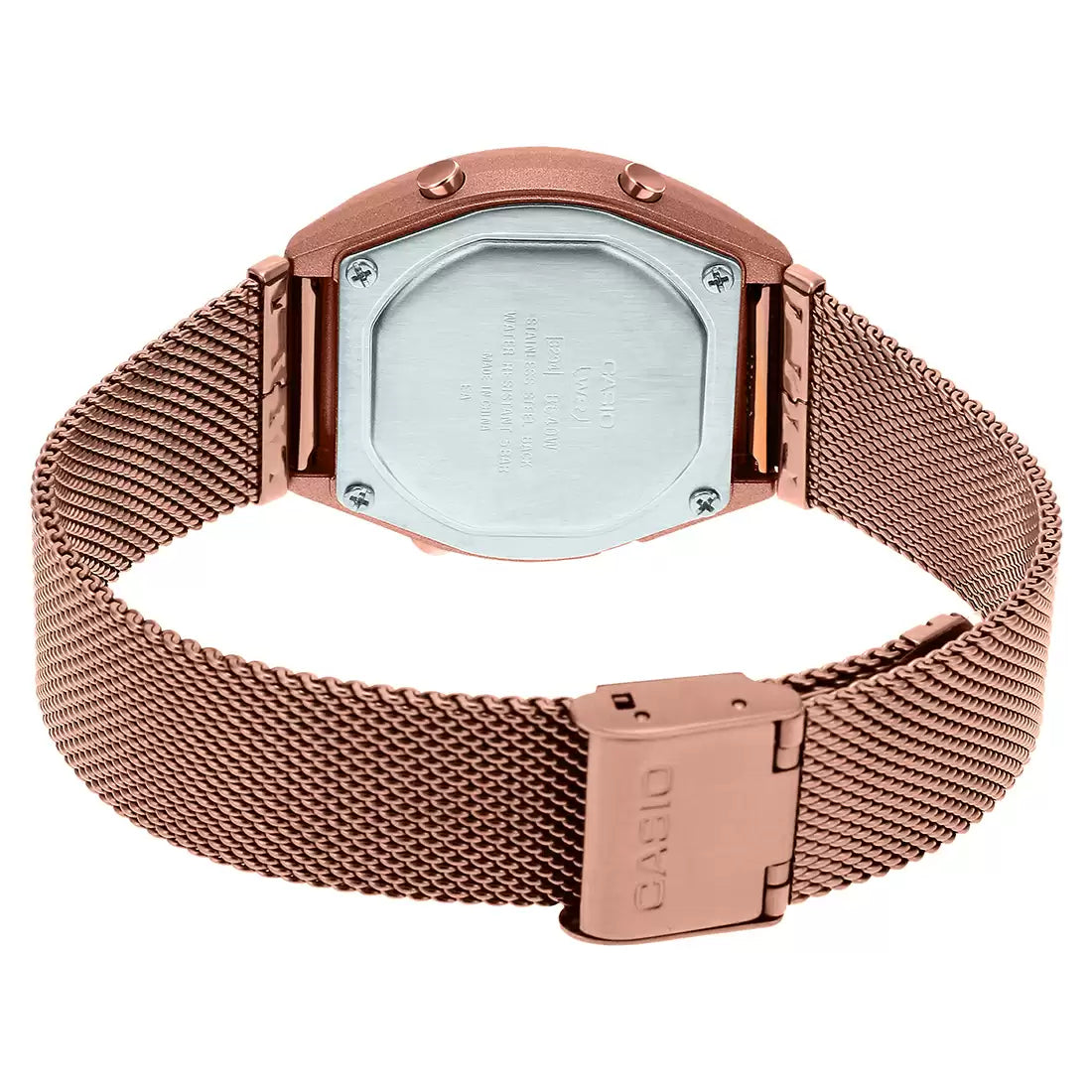 Casio VINTAGE COLLECTION B640WMR-5ADF - D216 Rose Gold Digital - Unisex Watch CASIO