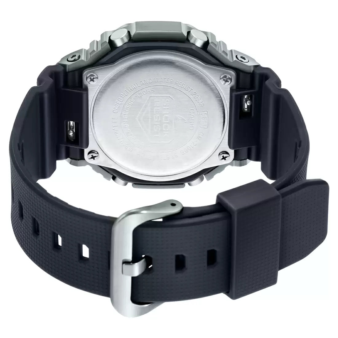 Casio G-SHOCK GM-2100-1ADR - G1159 Grey Metal Covered - Men's Watch CASIO
