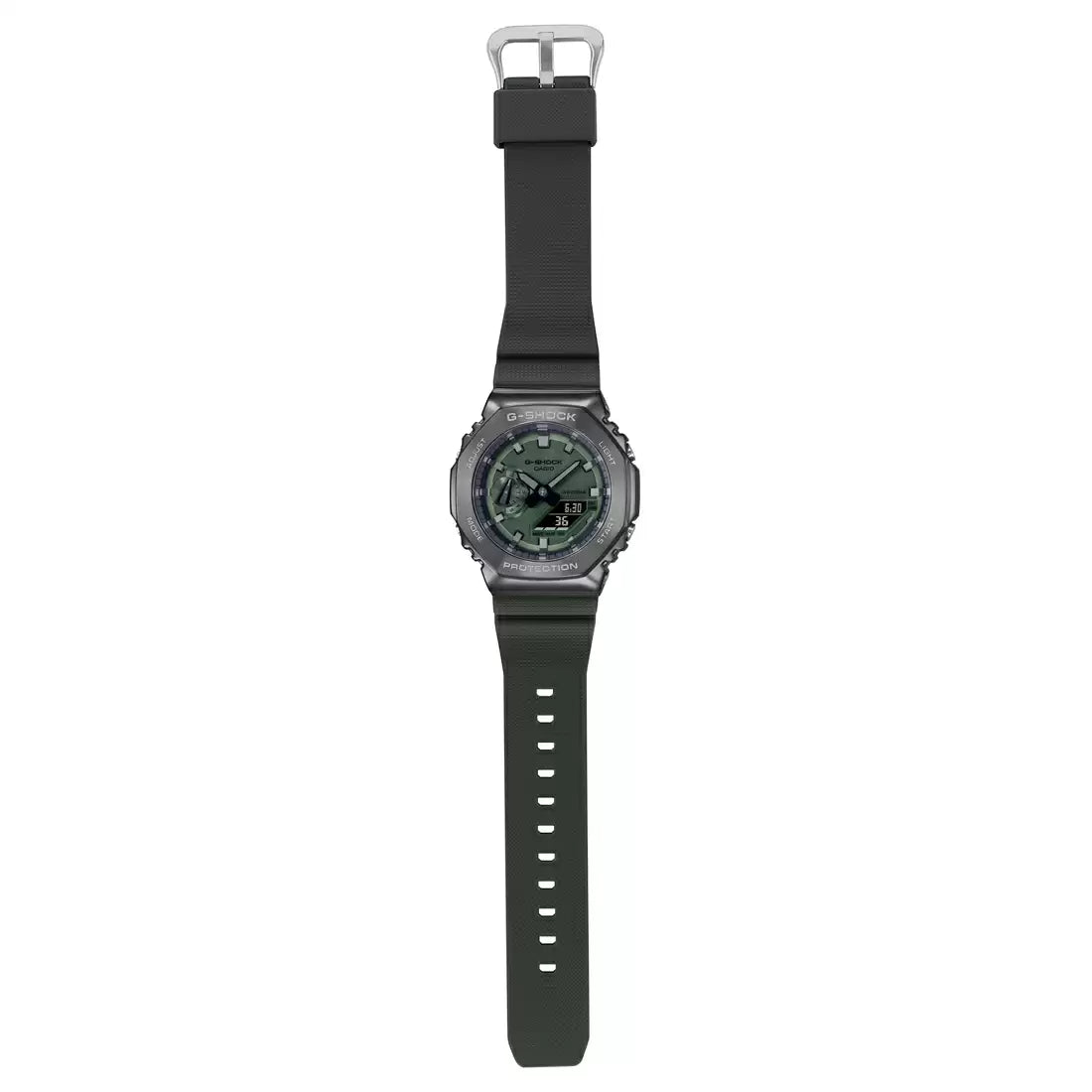Casio G-SHOCK GM-2100B-3ADR - G1160 Green Metal Covered - Men's Watch CASIO