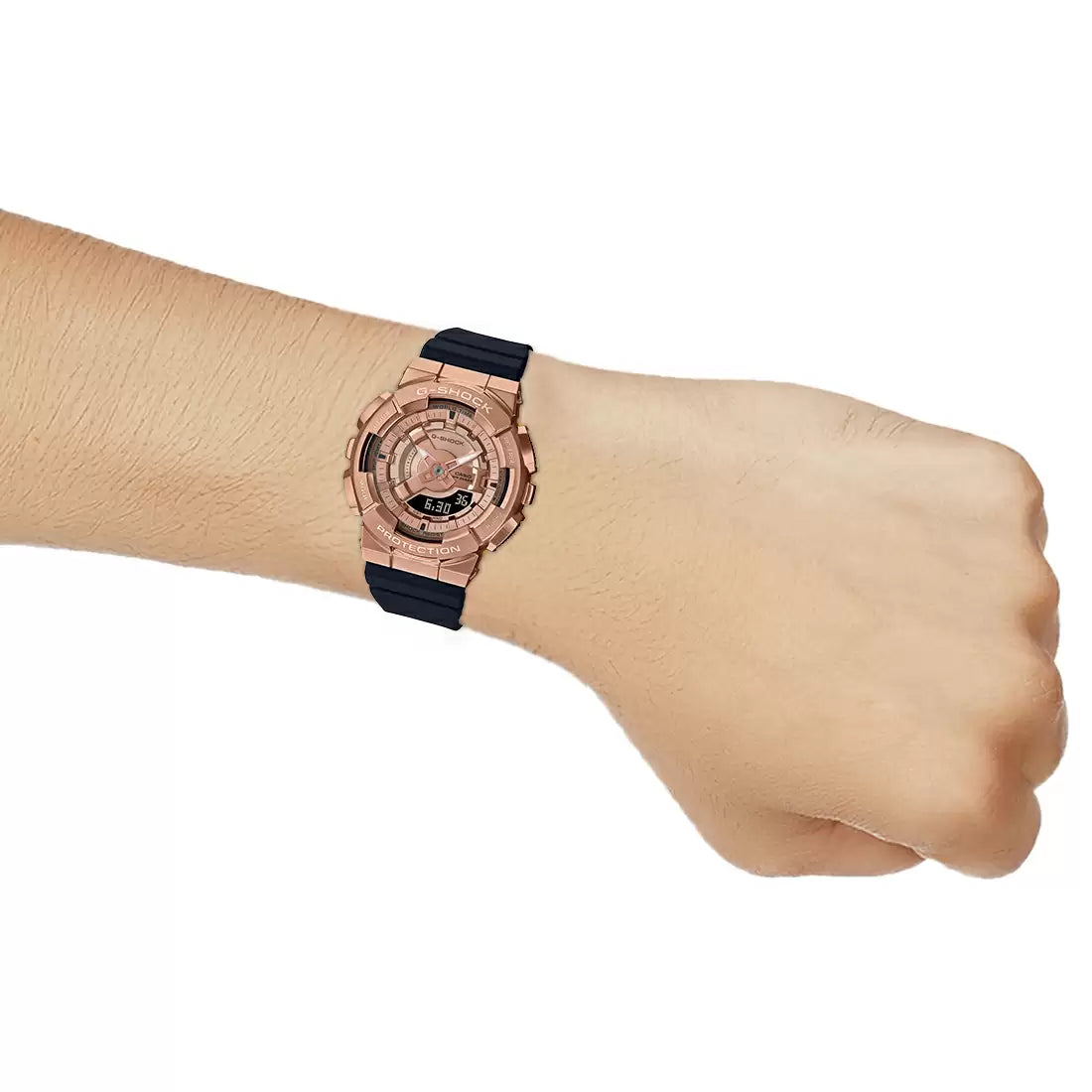 Casio G-SHOCK GM-S110PG-1ADR - G1315 Pink Gold Combination - Women's Watch CASIO