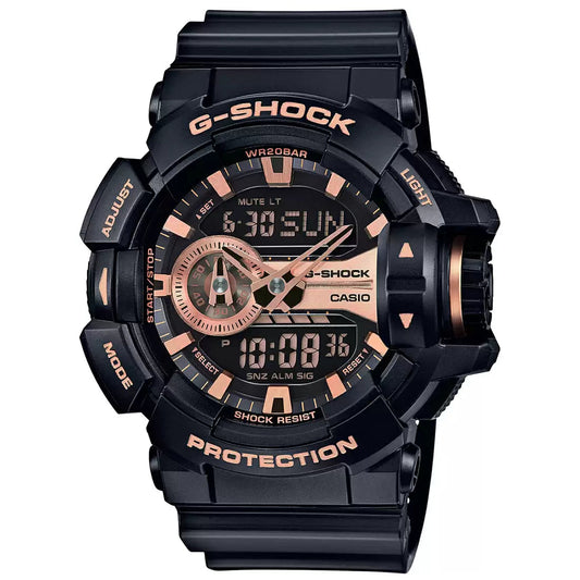 Casio G-SHOCK GA-400GB-1A4DR - G650 Black Analog-Digital - Men's Watch CASIO