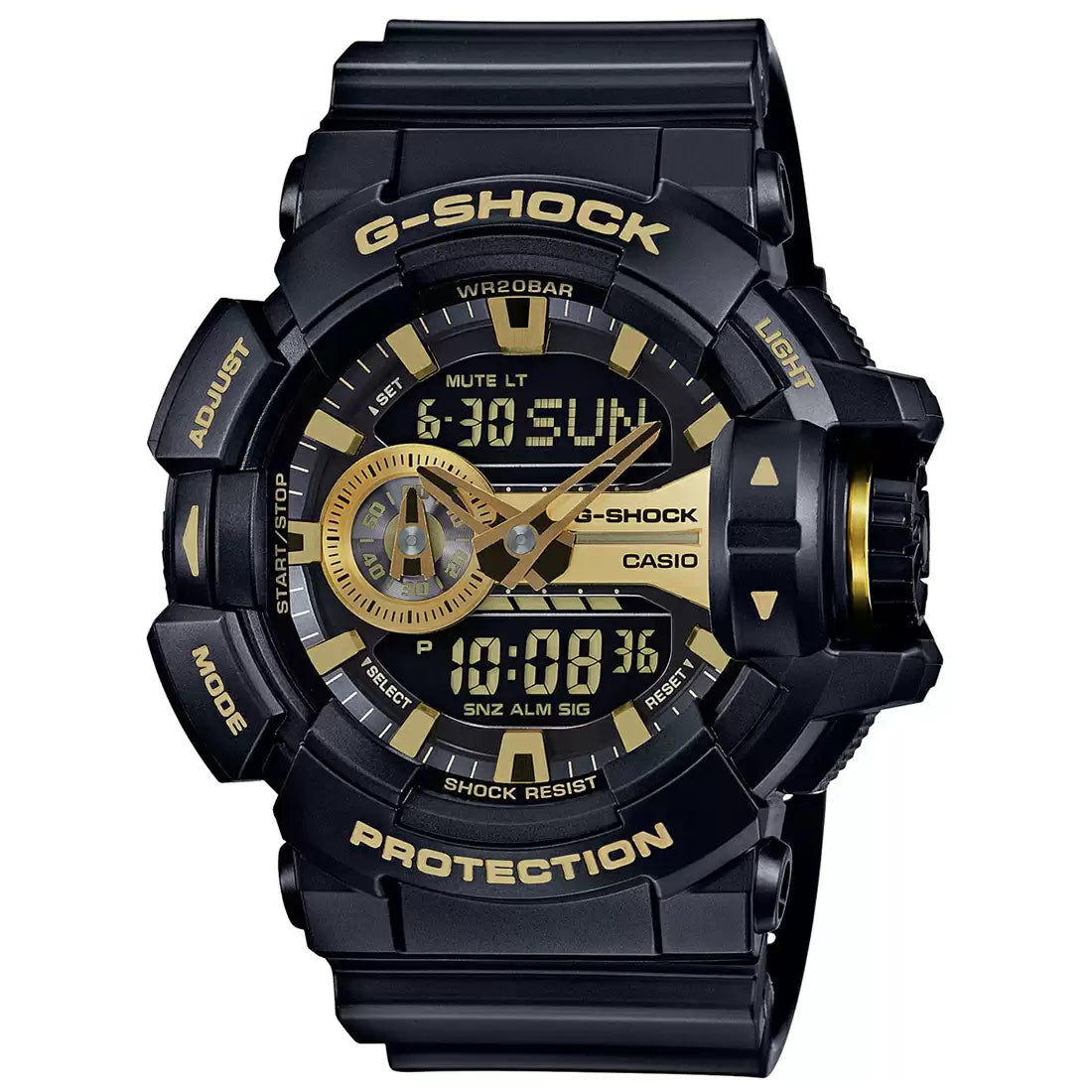 Casio G-SHOCK GA-400GB-1A9DR - G651 Black Analog-Digital - Men's Watch CASIO