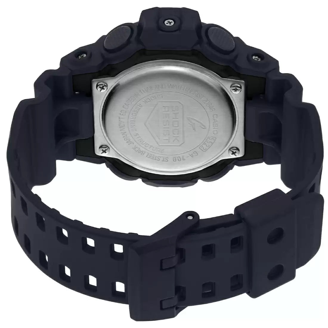 Casio G-SHOCK GA-700-1BDR - G715 Black Analog-Digital - Men's Watch CASIO