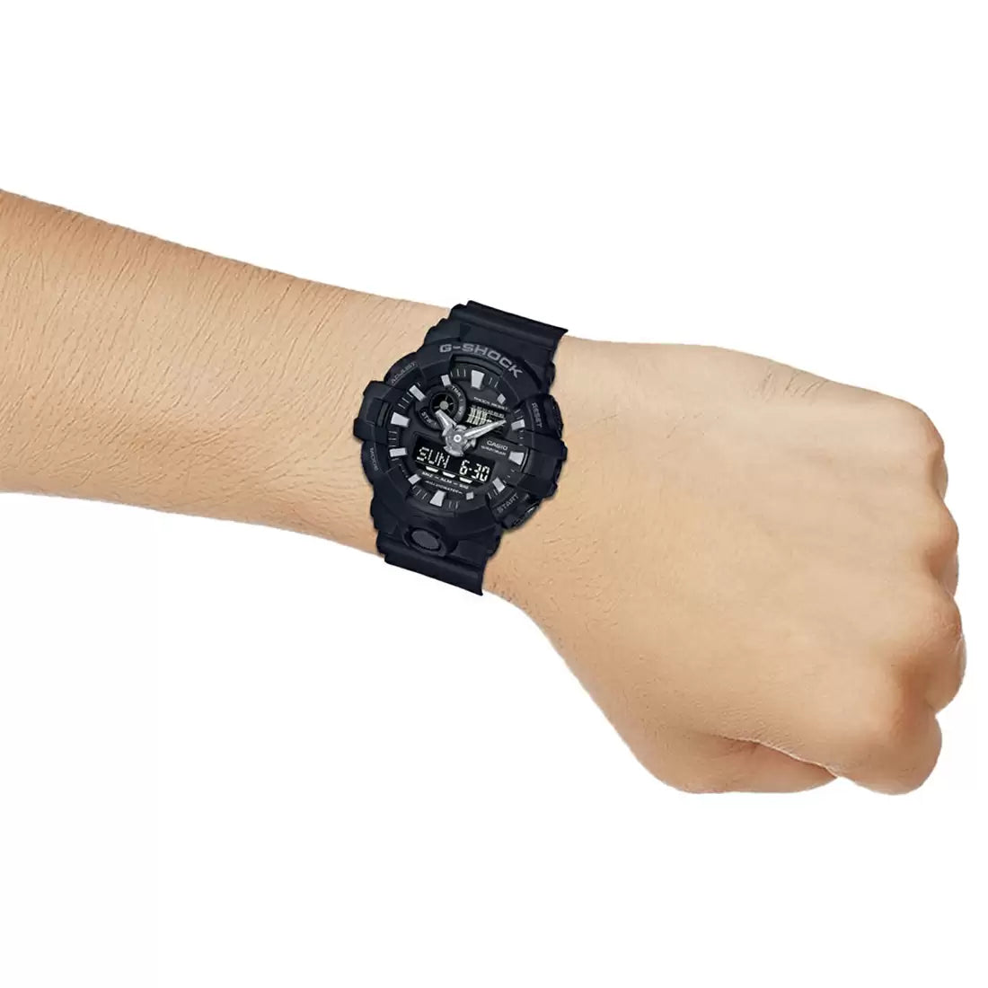 Casio G-SHOCK GA-700-1BDR - G715 Black Analog-Digital - Men's Watch CASIO
