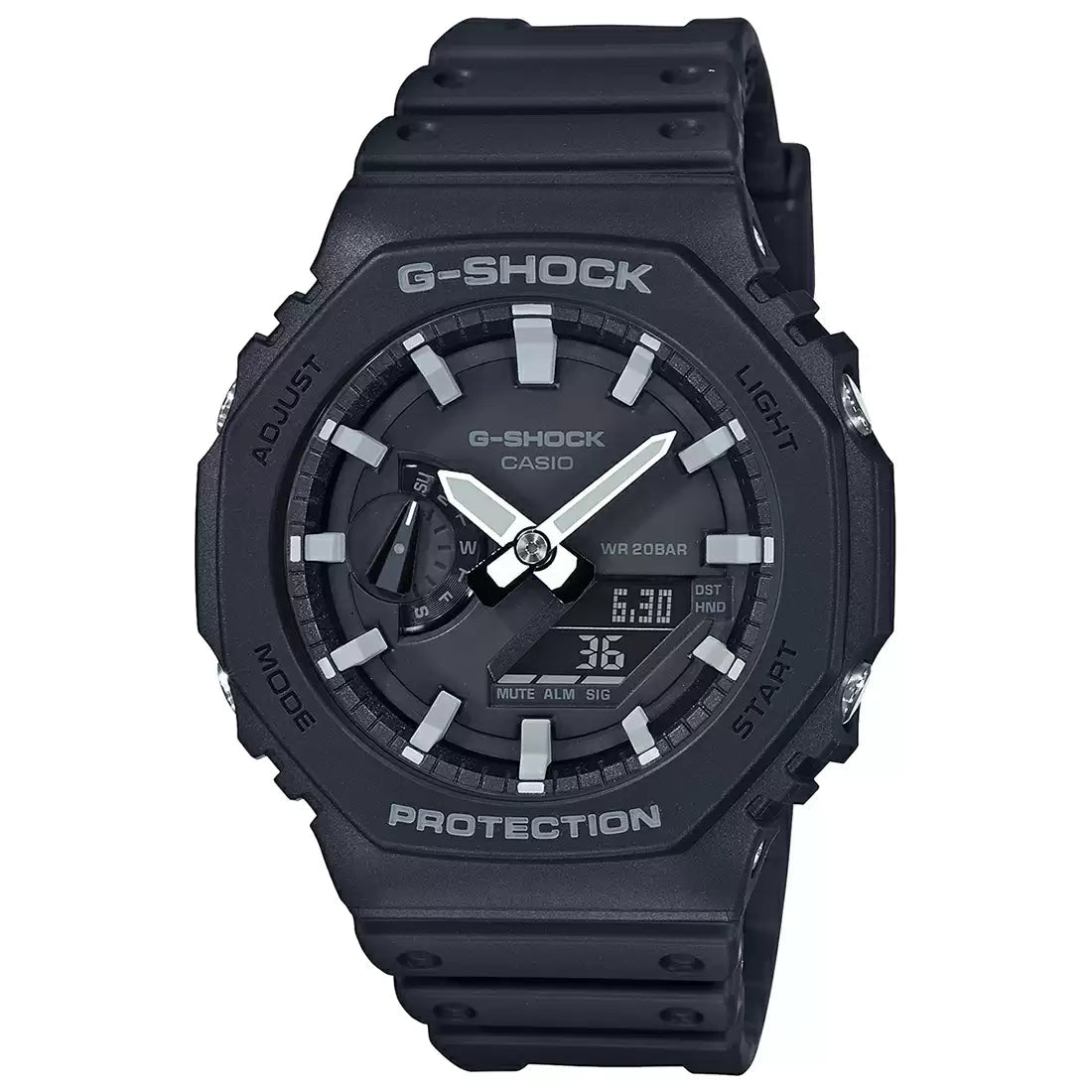 Casio G-SHOCK GA-2100-1ADR - G986 Black Carbon Core Guard - Men's Watch CASIO