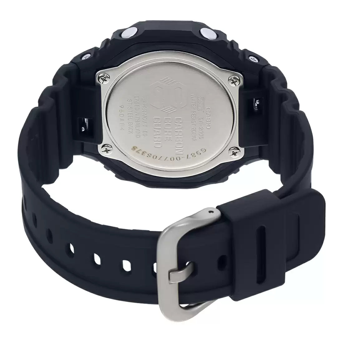 Casio G-SHOCK GA-2100-1A1DR - G987 Black Carbon Core Guard - Men's Watch CASIO