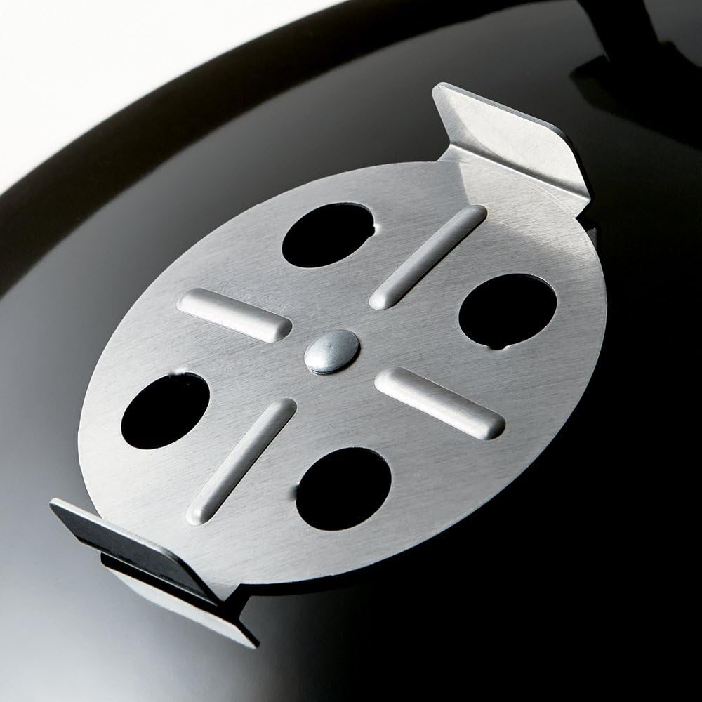 WEBER Charcoal Grill Smokey Mountain Cooker 18'' Black WEBER