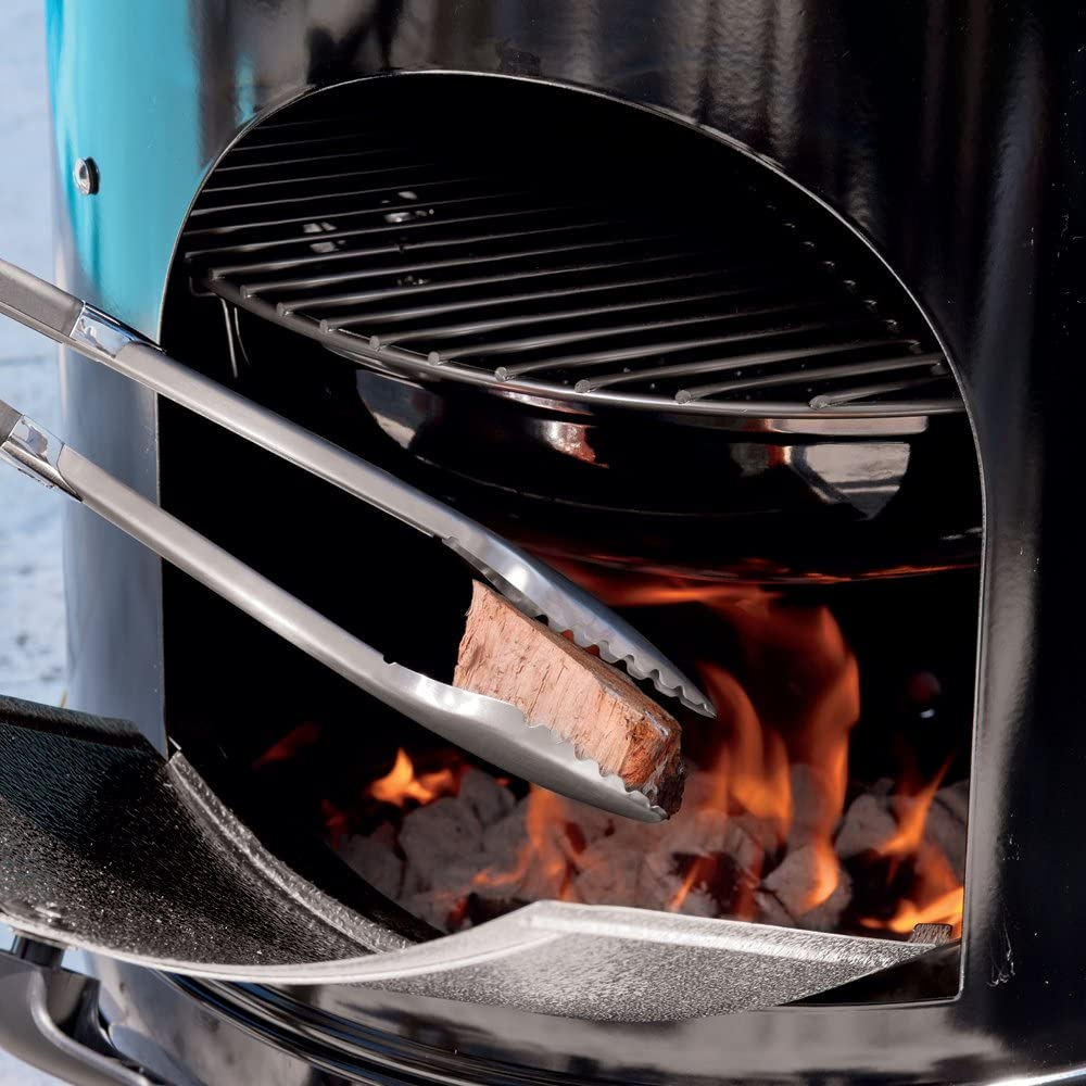 WEBER Charcoal Grill Smokey Mountain Cooker 18'' Black WEBER