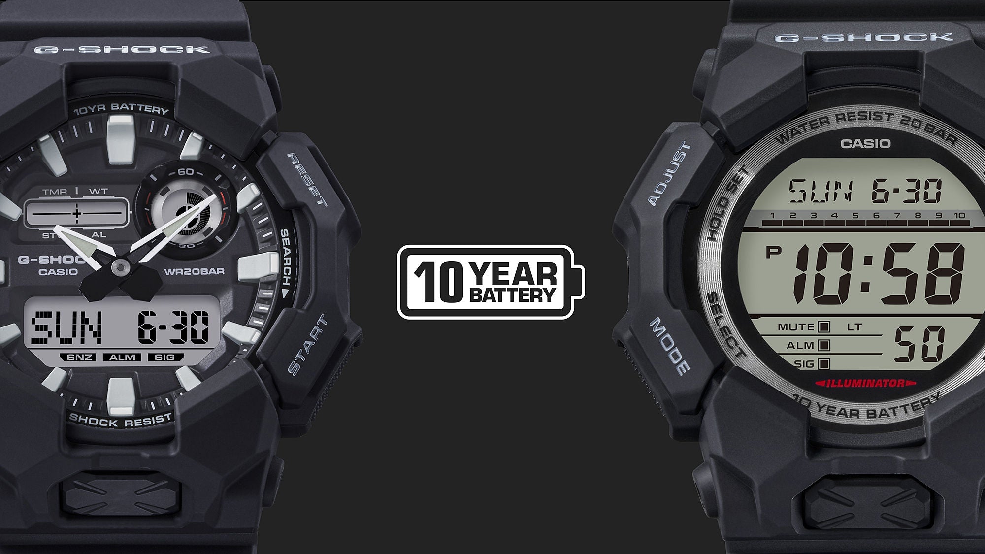 CASIO GA-010-1A1 CASIO