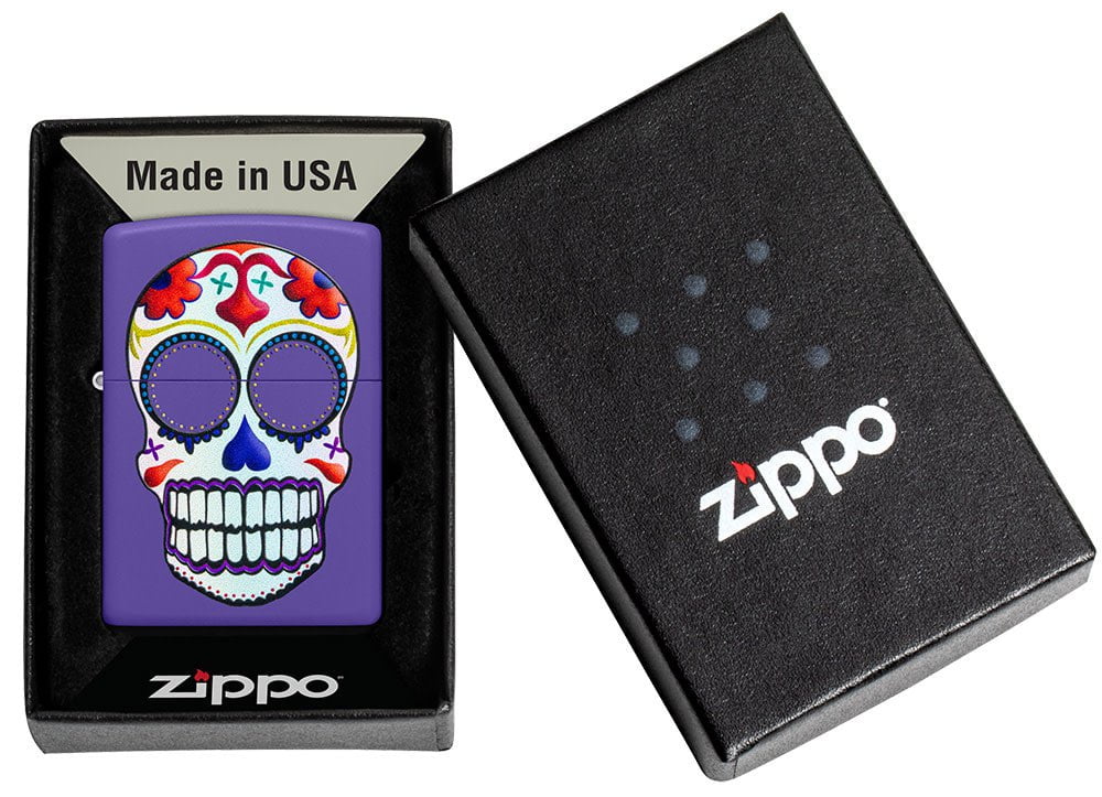 Zippo Sugar Skull Design windproof pocket lighter Zippo