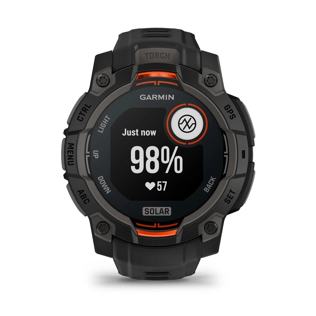 Garmin Instinct 3 – 45 mm, Solar Black with black band GARMIN