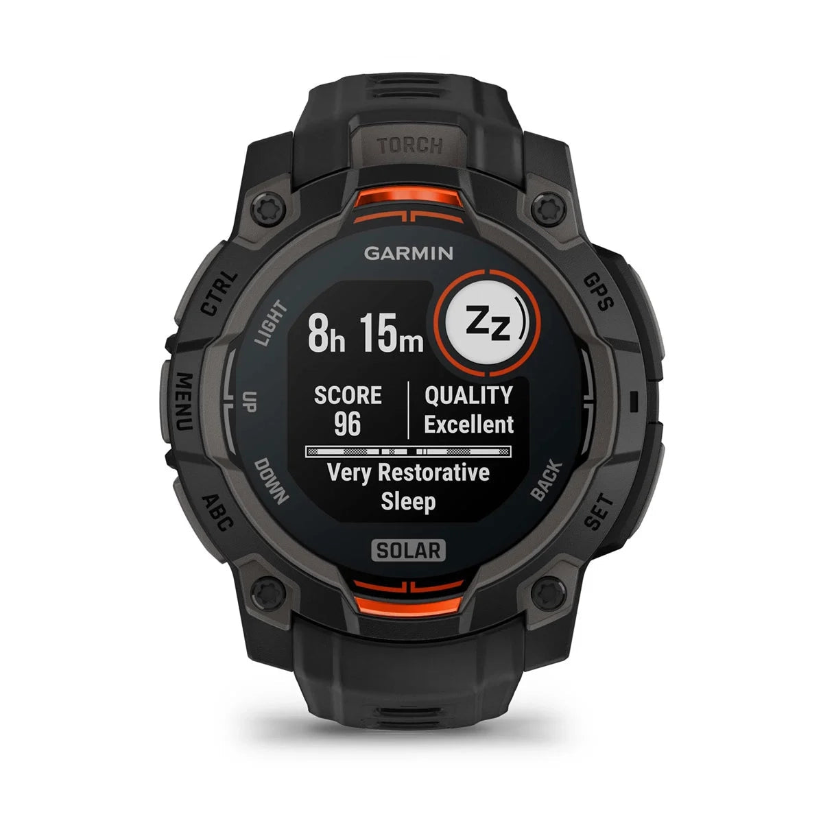 Garmin Instinct 3 – 45 mm, Solar Black with black band GARMIN