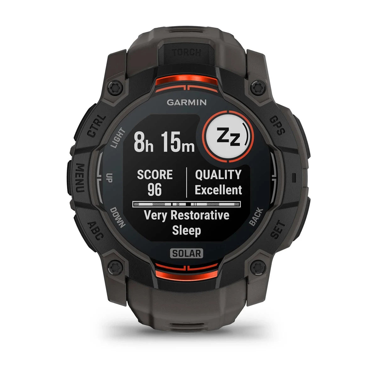Garmin Instinct 3 – 50 mm, Solar Black with Charcoal Band GARMIN