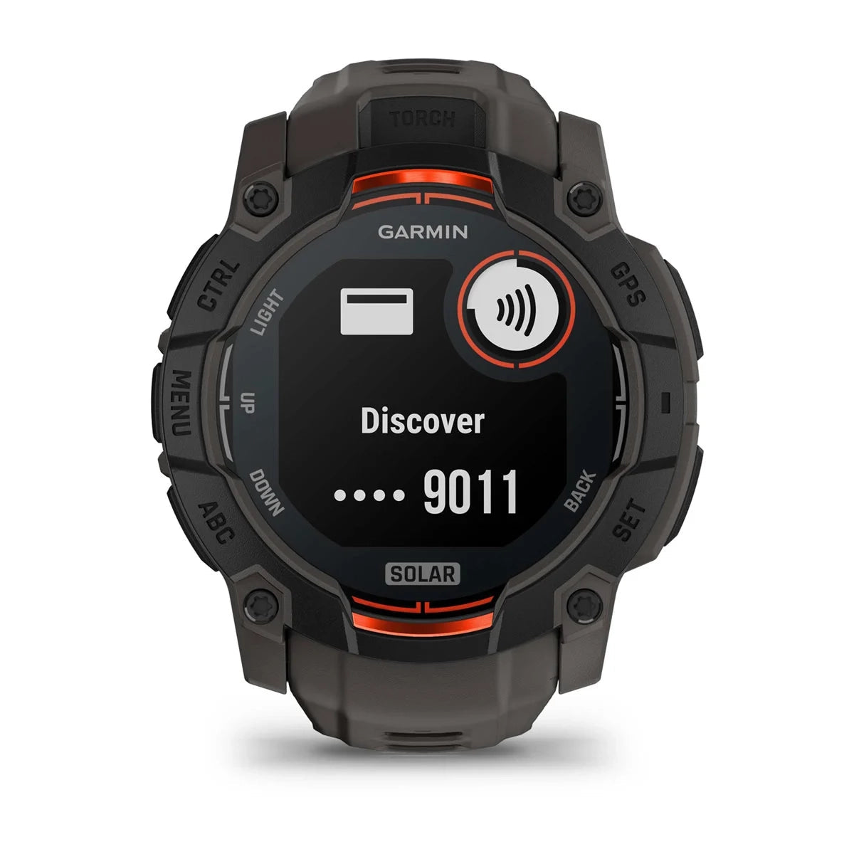 Garmin Instinct 3 – 50 mm, Solar Black with Charcoal Band GARMIN