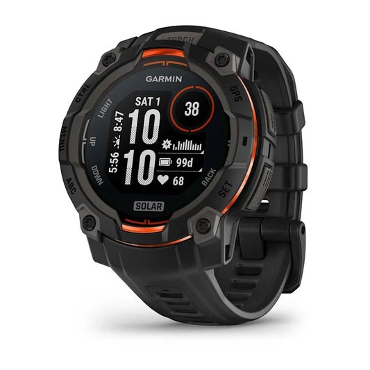 Garmin Instinct 3 – 45 mm, Solar Black with black band GARMIN