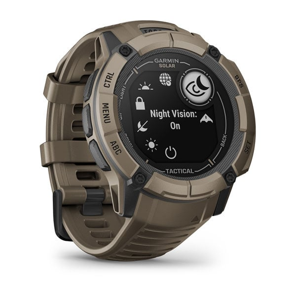 Garmin Instinct 2X Solar - Tactical Edition,  Coyote Tan GARMIN