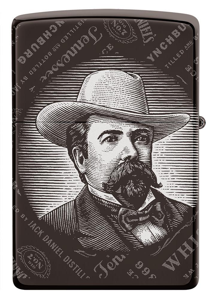 Back shot of Jack Daniel's?« Photo Image 360?« Black Ice?« Windproof Lighter